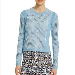 Tory Burch Honeycomb Open Knit Sweater